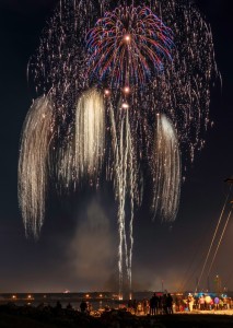 My first real fireworks shoot with a pro camera and tripod, New Year's Eve 2012 in New Orleans
